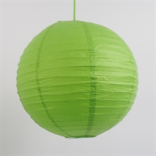 Ricepaper lamp shade 40 cm. Lime green